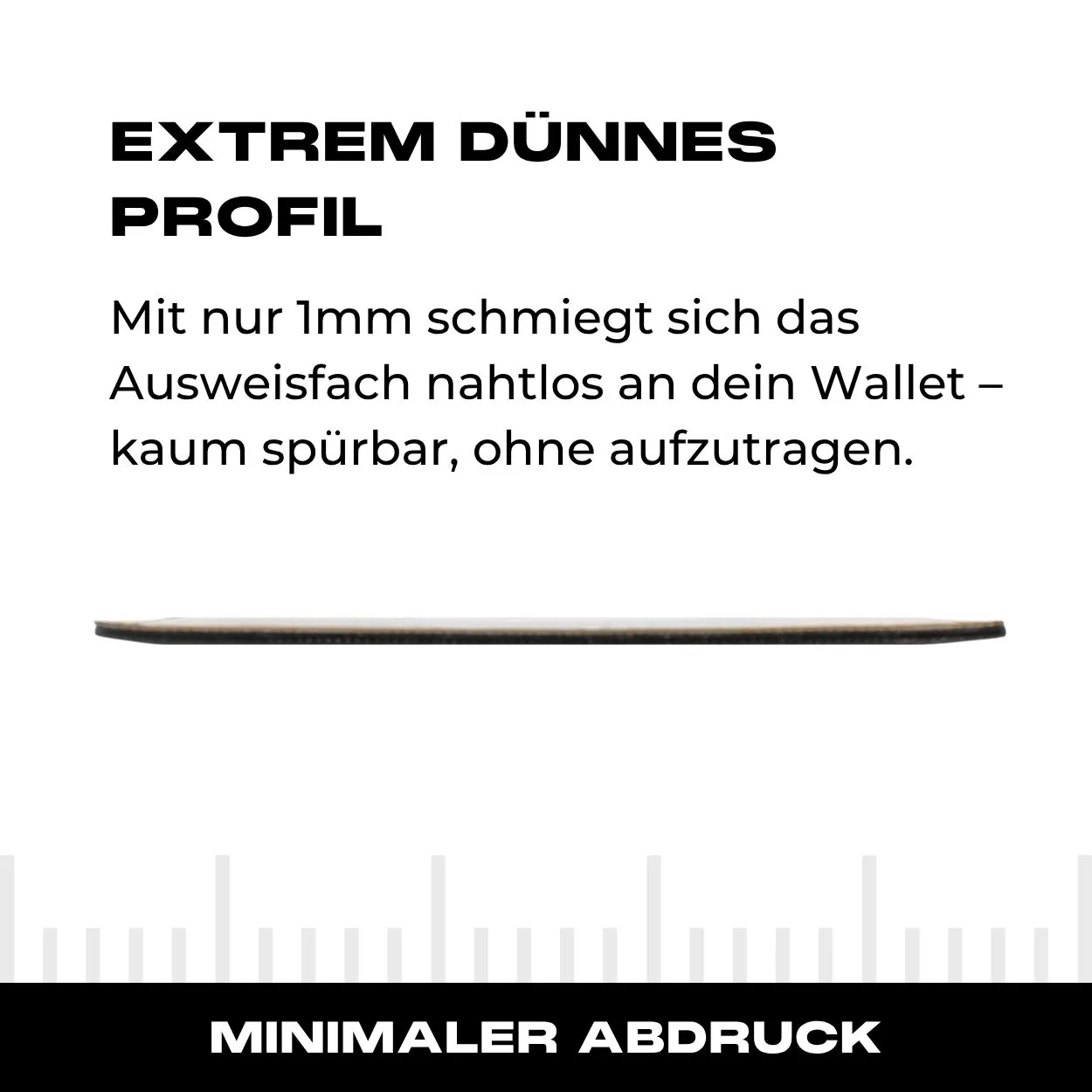 Ausweisfach mit Hakenklett in Coyote - Image 4
