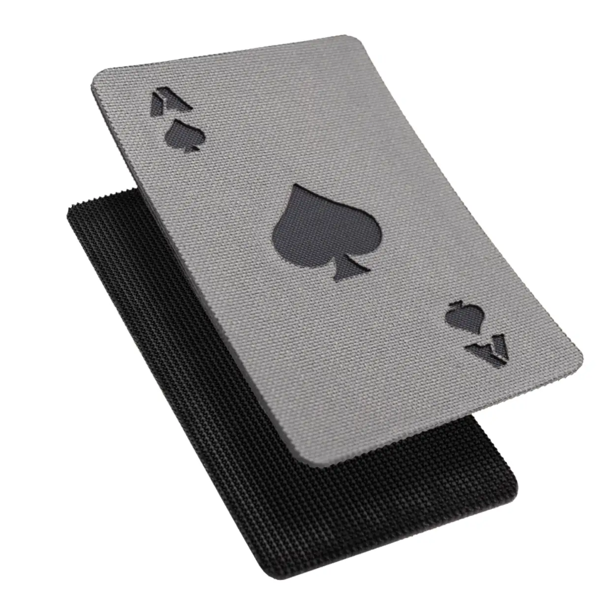 Lasercut Patch - Ace of Spades - Wolfgrey