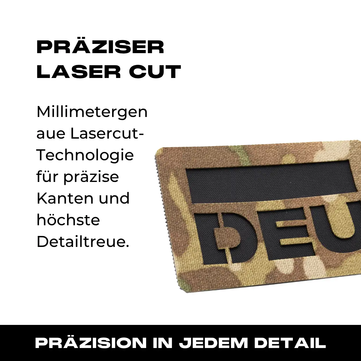 Lasercut Patch - DEU - Multicam Hell - Image 2
