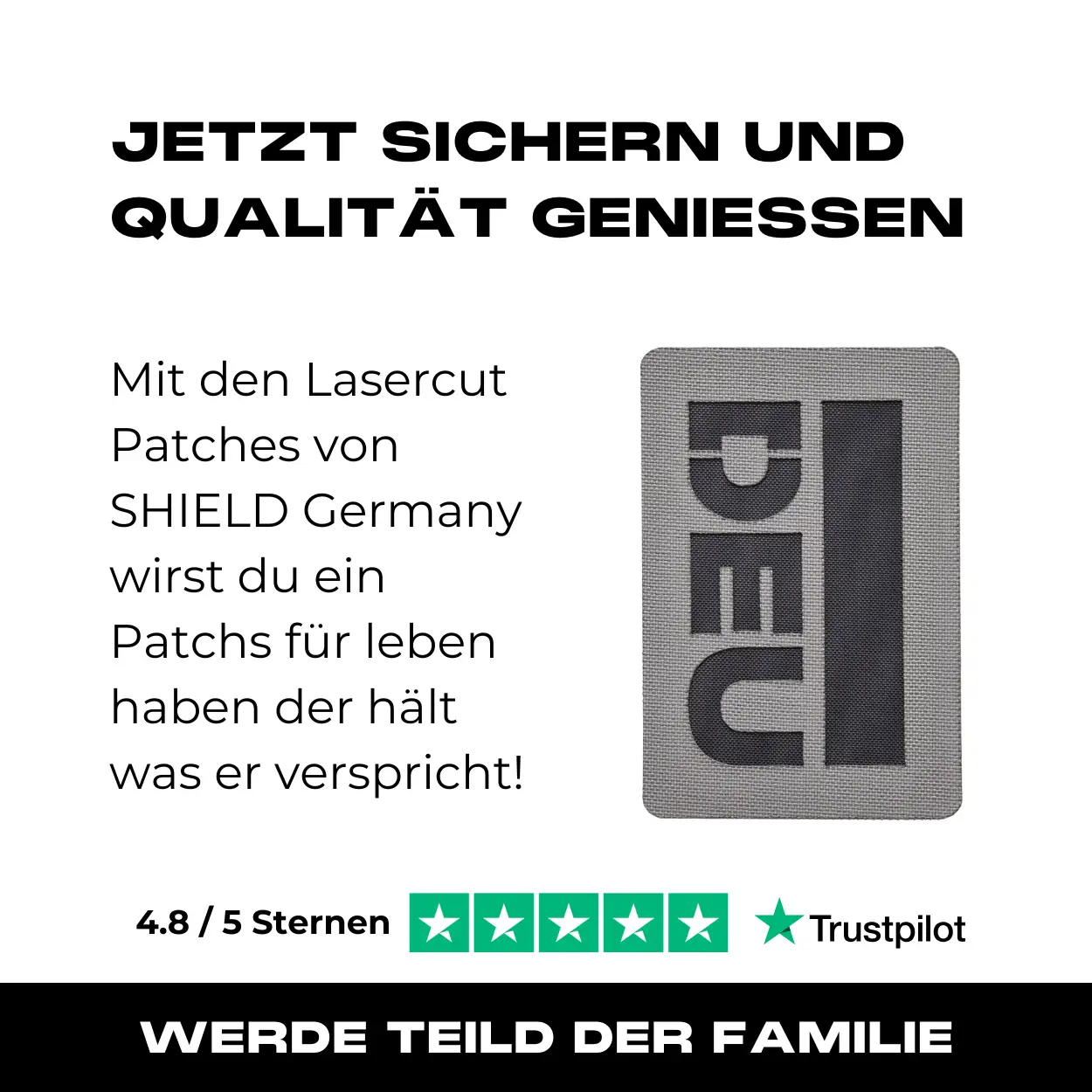 Lasercut Patch - DEU - Wolfgrey - Image 7