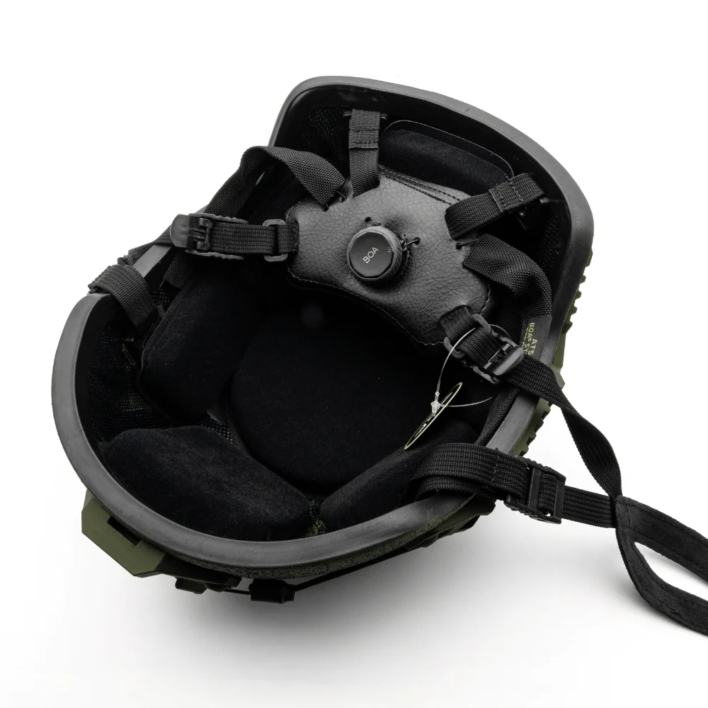 NIJ-IIIA FAST Helm High-Cut Steingrau Oliv - Image 4