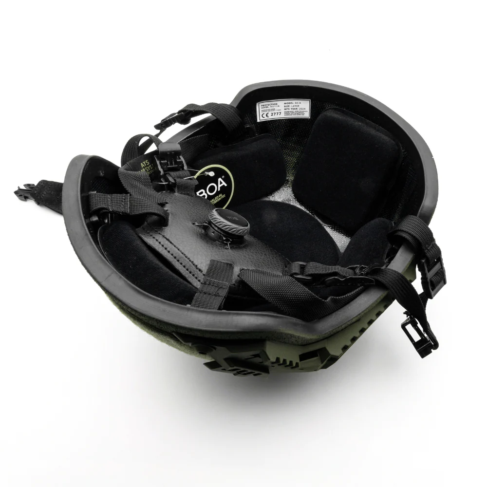 NIJ-IIIA FAST Helm High-Cut Steingrau Oliv - Image 5