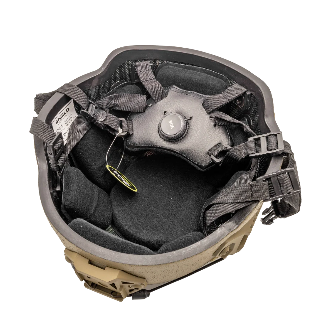 NIJ-IIIA MICH Helm mit Rails Coyote - Image 5