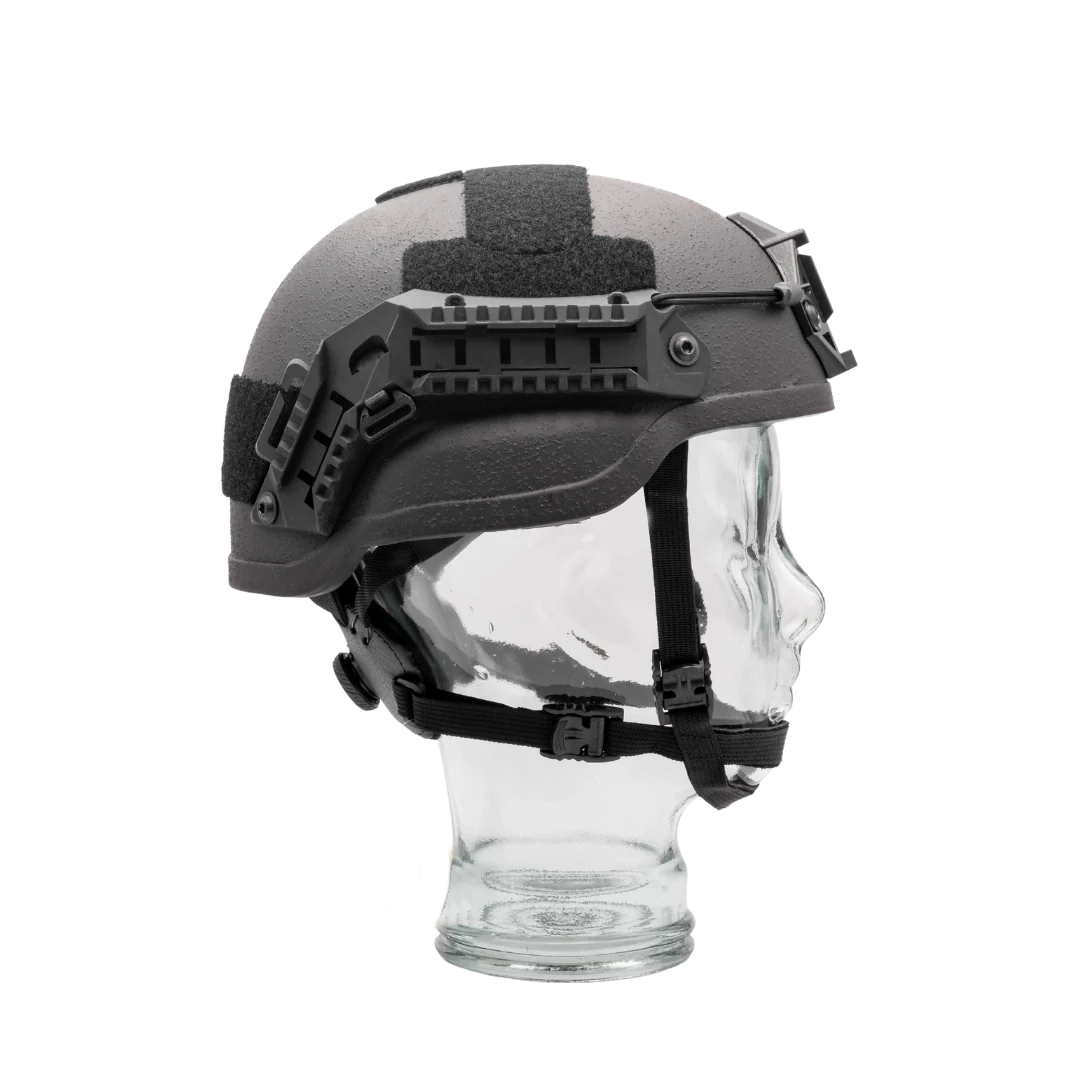NIJ-IIIA MICH Helm mit Rails Schwarz - Image 3