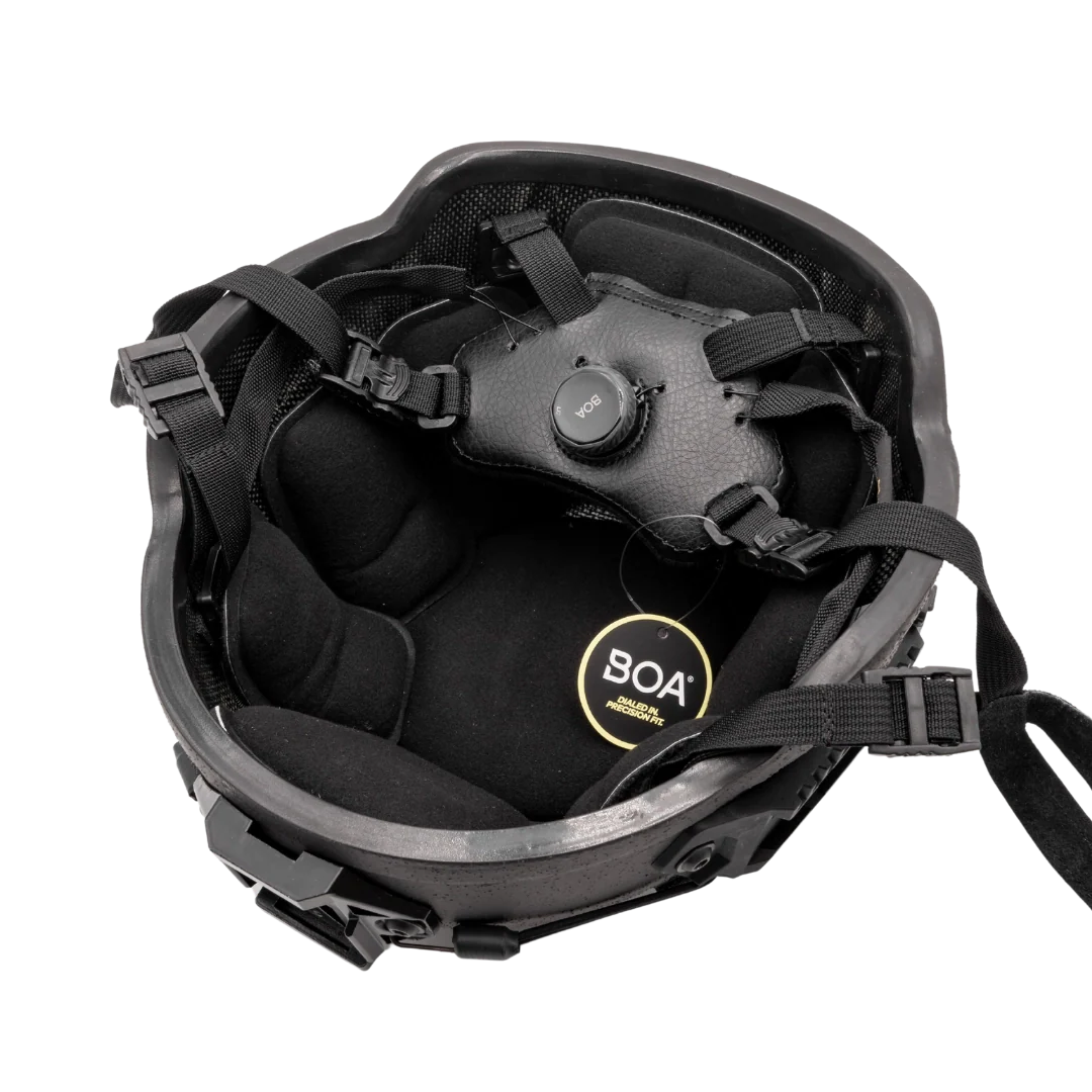 NIJ-IIIA MICH Helm mit Rails Schwarz - Image 5