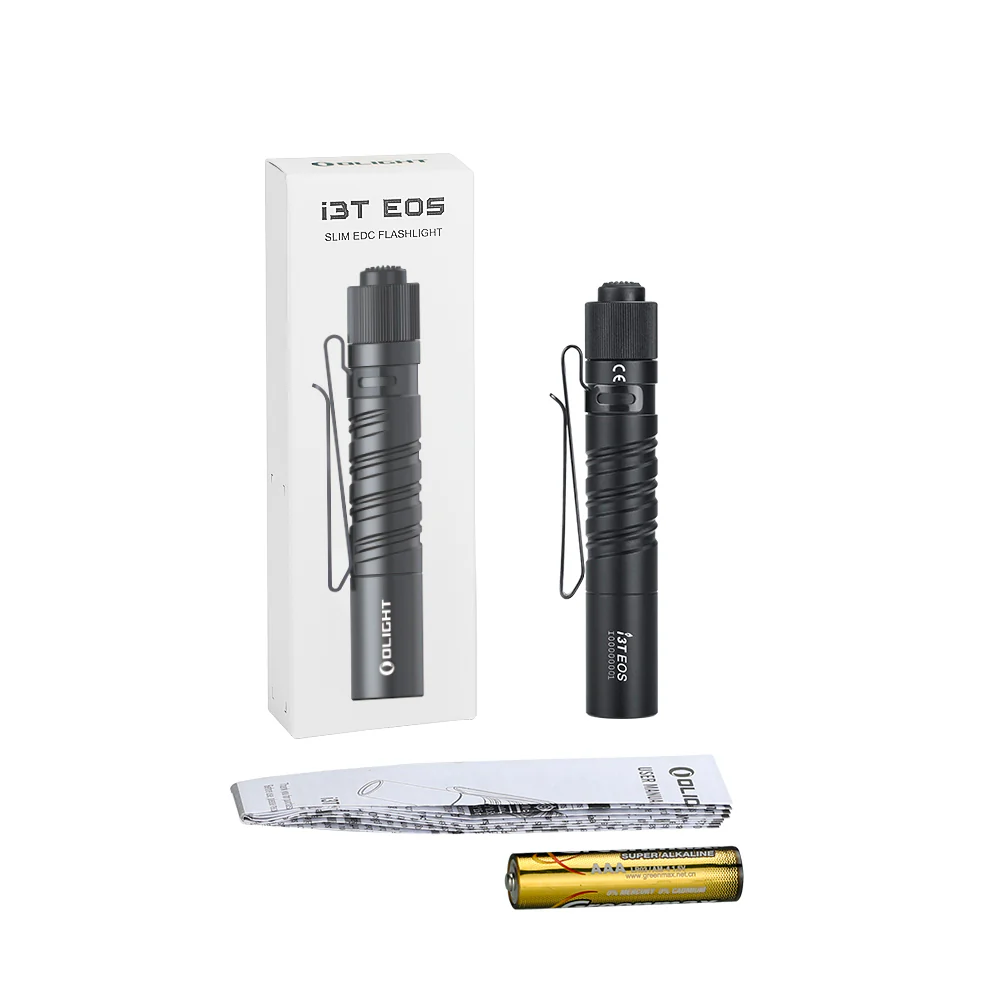 Olight I3T EOS EDC Taschenlampe Schwarz - Image 11