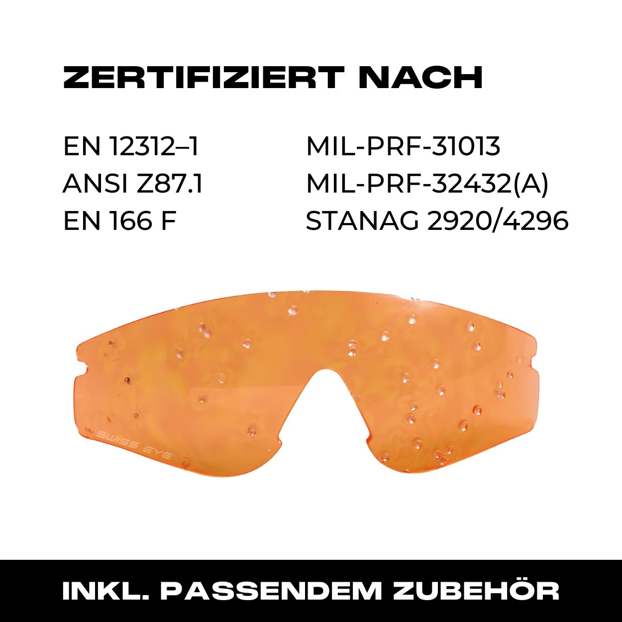 Swiss Eye Apache Schießbrille Coyote - Image 4