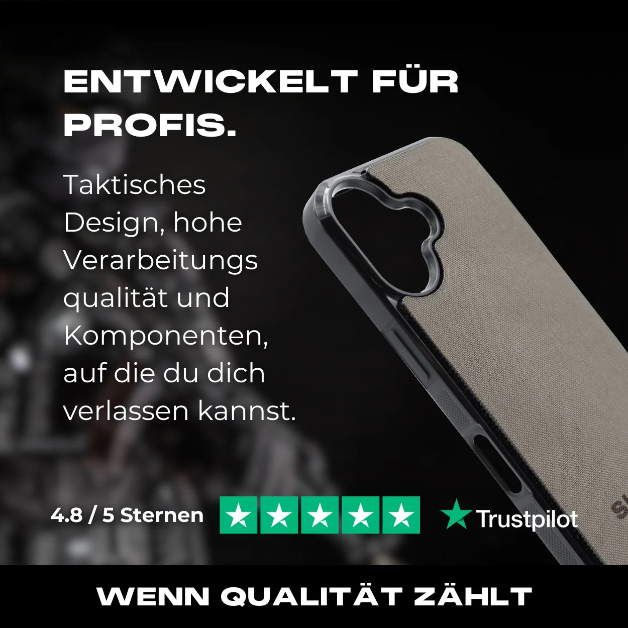 Tactical Case Cordura Panel - iPhone 16 Reihe - Image 7