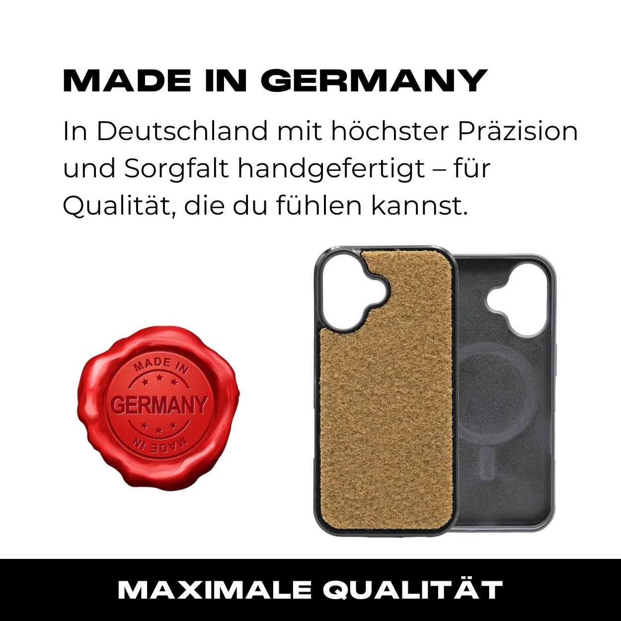 Tactical Case mit Coyote Flauschklett - iPhone 16 Reihe - Image 6