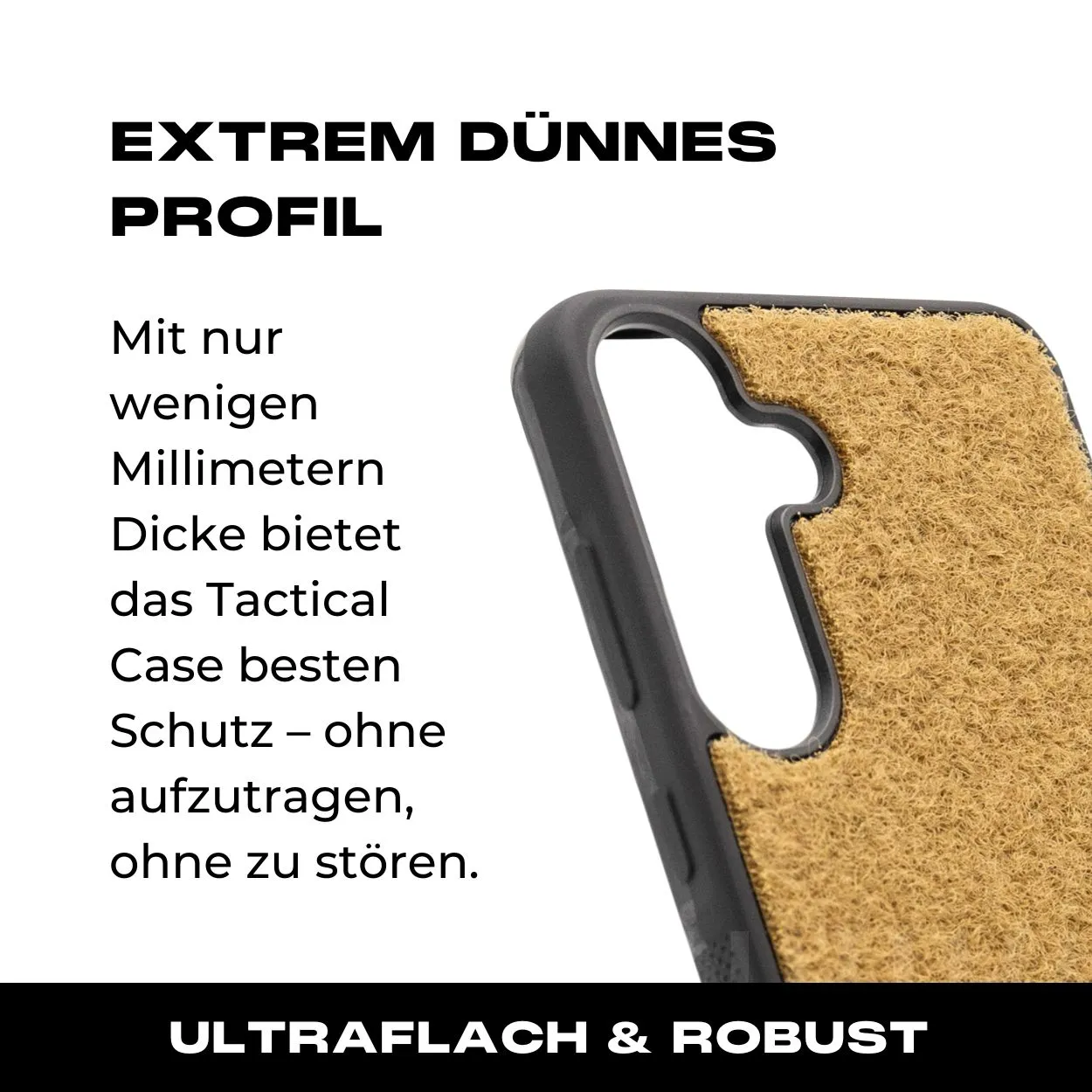 Tactical Case mit Coyote Flauschklett - Samsung Galaxy S24 Reihe - Image 2