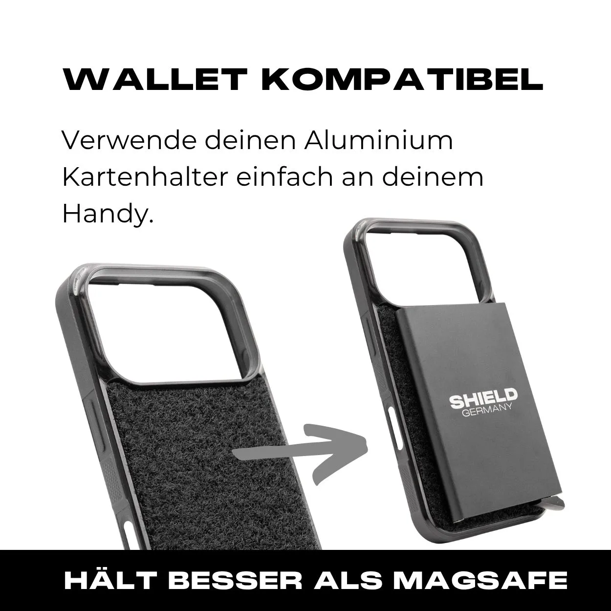 Tactical Case mit schwarzem Flauschklett - iPhone 17 Reihe - Image 5