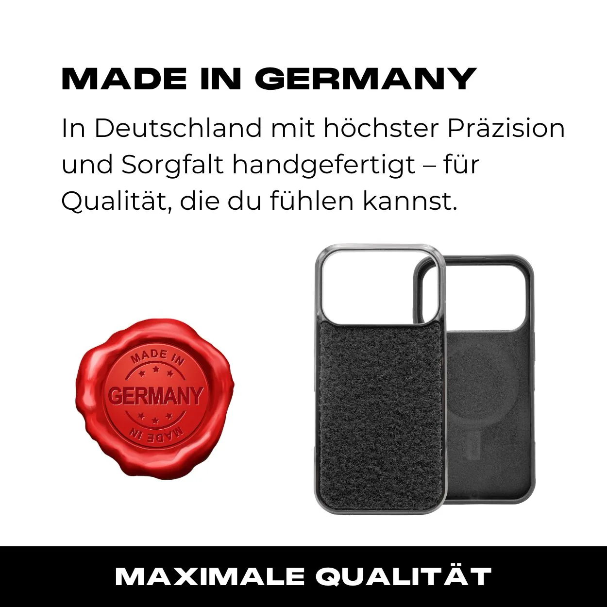 Tactical Case mit schwarzem Flauschklett - iPhone 17 Reihe - Image 6