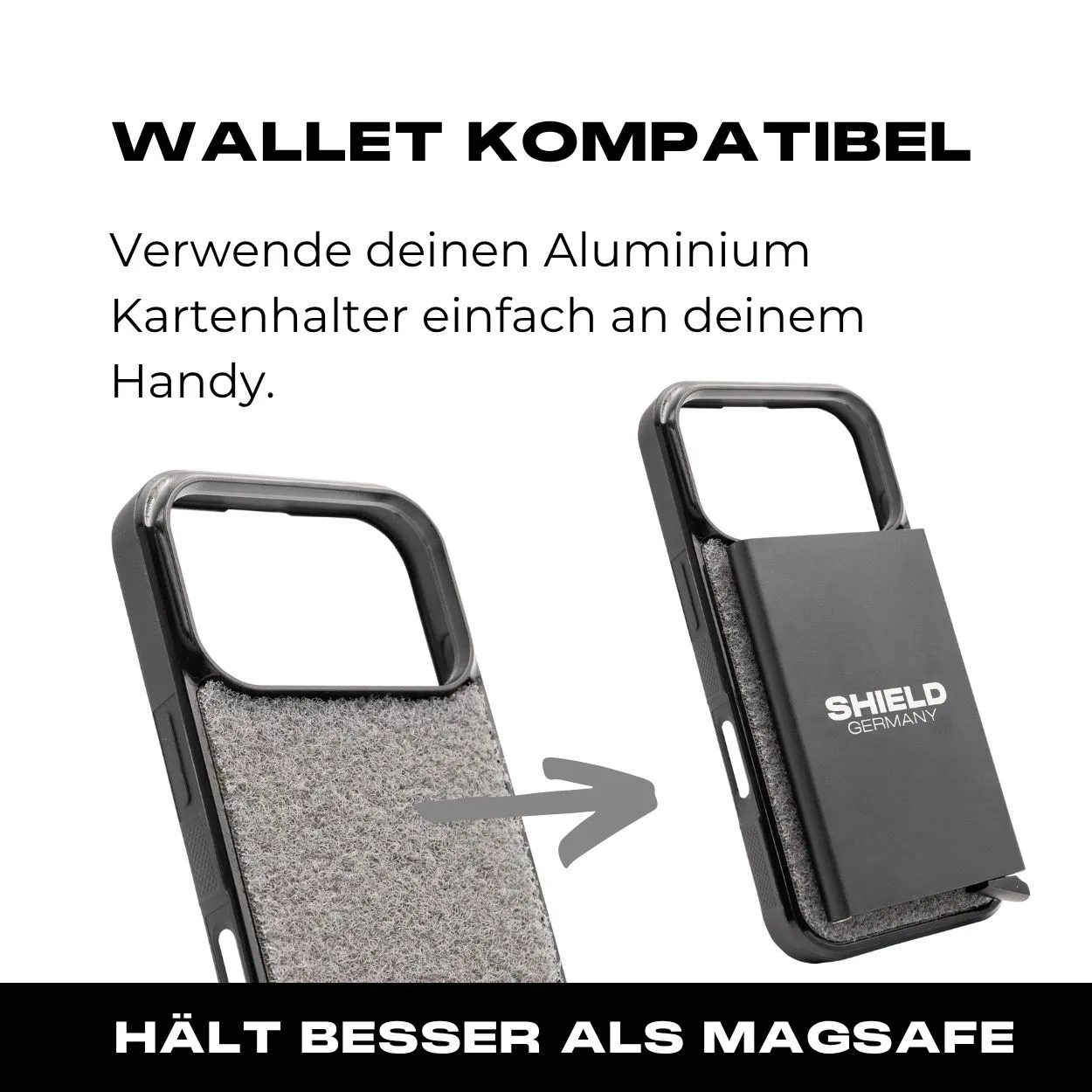 Tactical Case mit Wolfgrey Flauschklett - iPhone 17 Reihe - Image 5