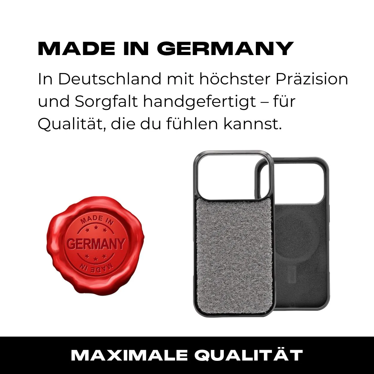 Tactical Case mit Wolfgrey Flauschklett - iPhone 17 Reihe - Image 6