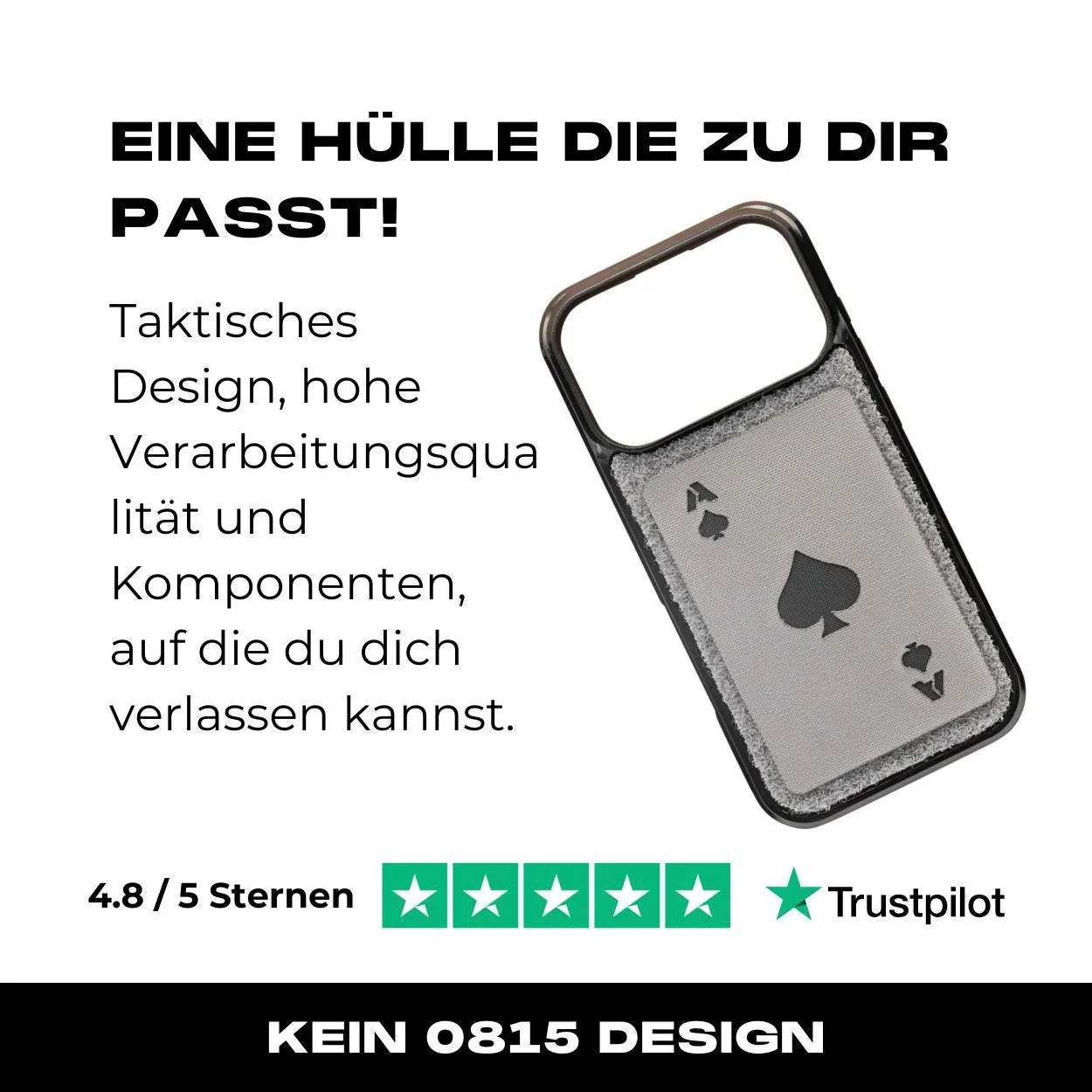 Tactical Case mit Wolfgrey Flauschklett - iPhone 17 Reihe - Image 7