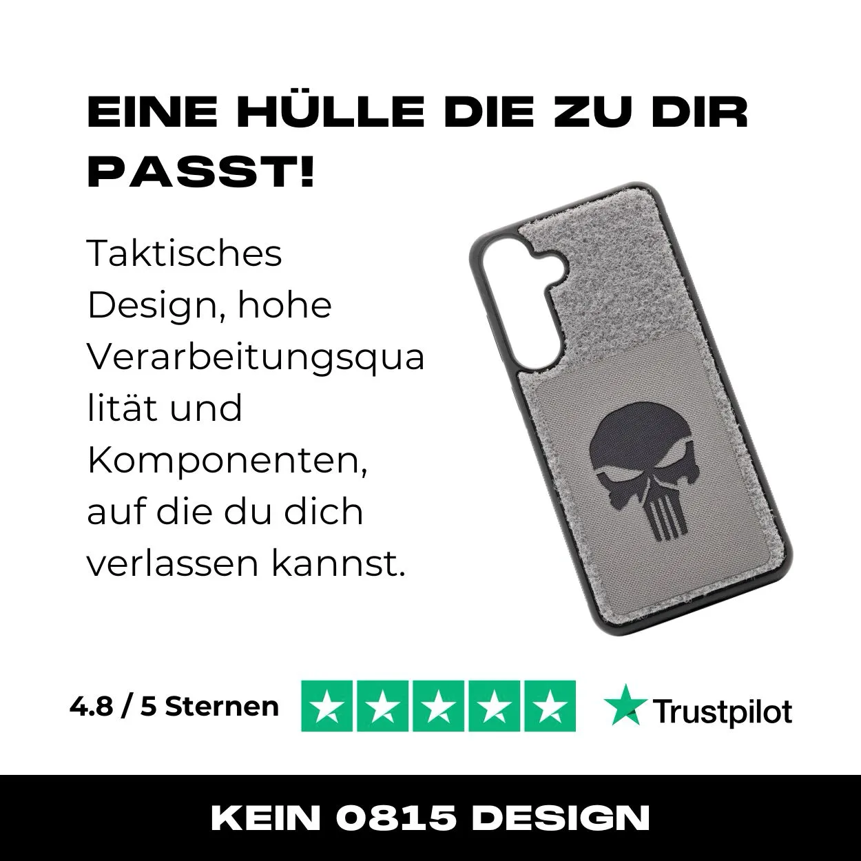 Tactical Case mit Wolfgrey Flauschklett - Samsung Galaxy S23 Reihe - Image 7