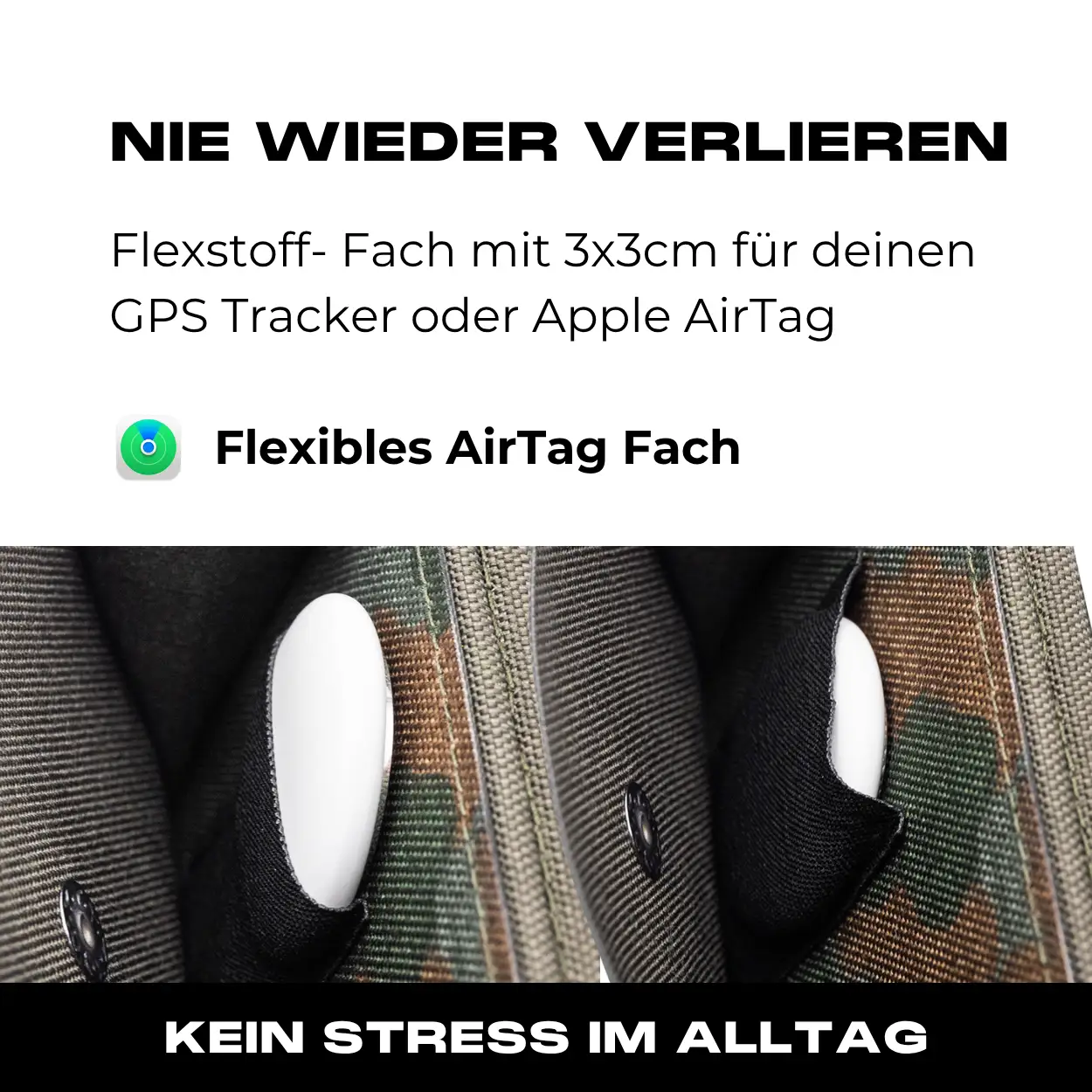 Tactical Wallet Münzfach - 5-Farben Flecktarn - Image 6
